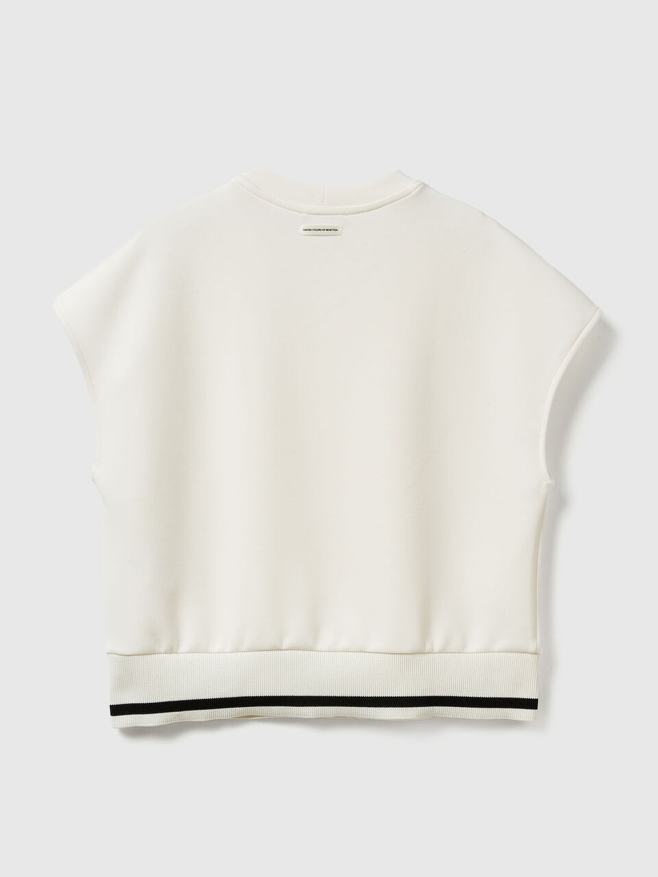 SLEEVELESS SWEATER Femme image number null