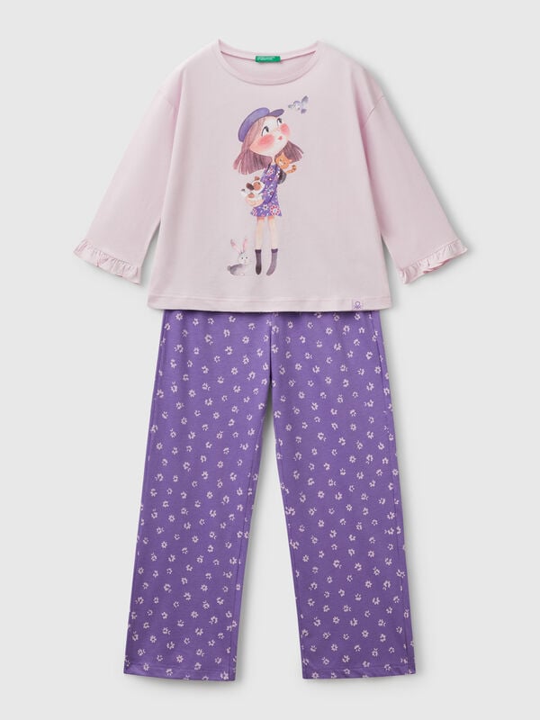 Pyjama imprimé poupée Filles