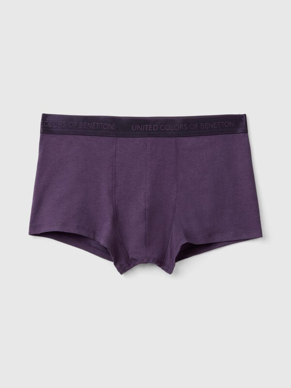 Boxer en mélange de lyocell Homme