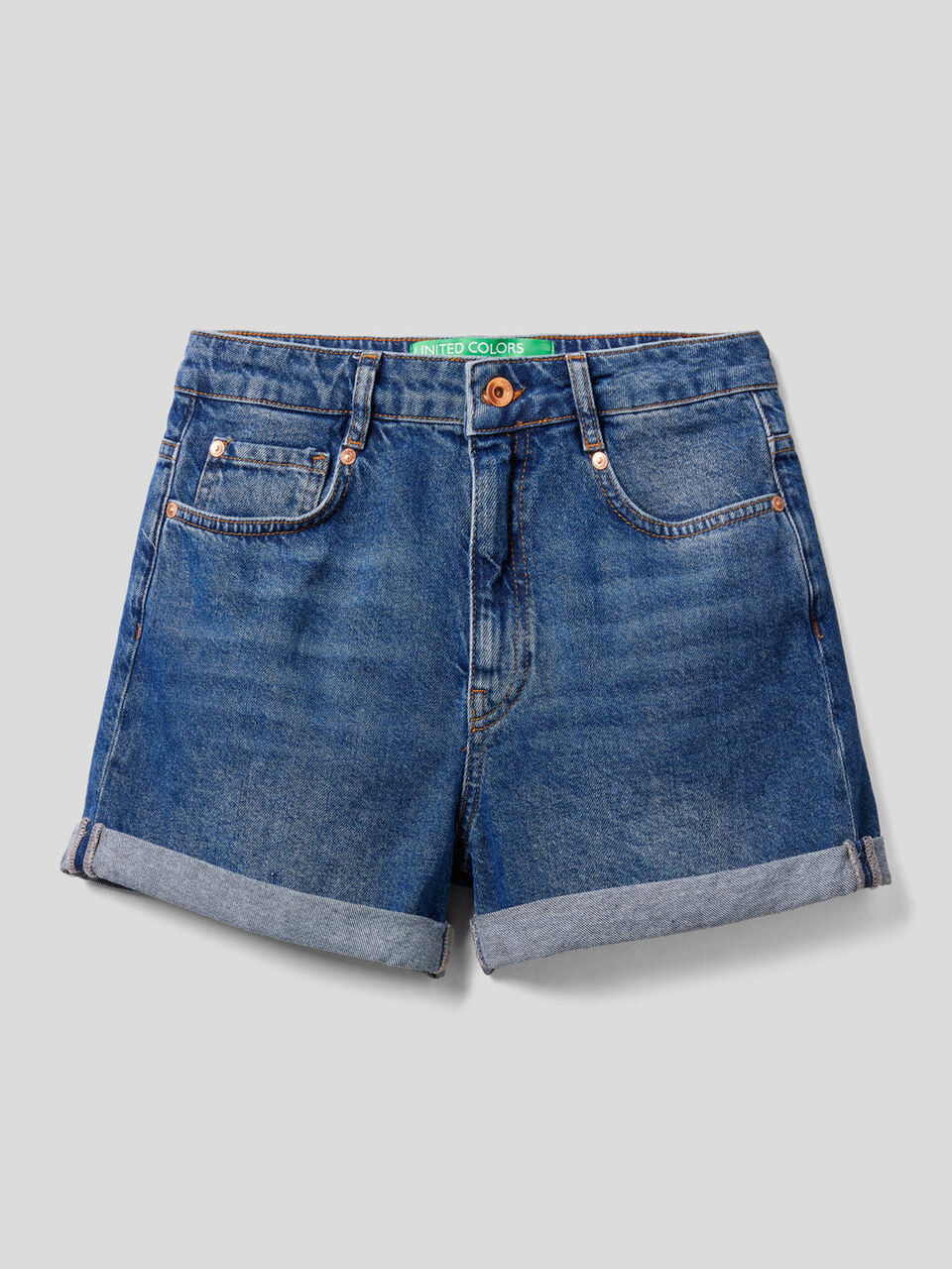 Jeansshorts 100% Baumwolle image number 1