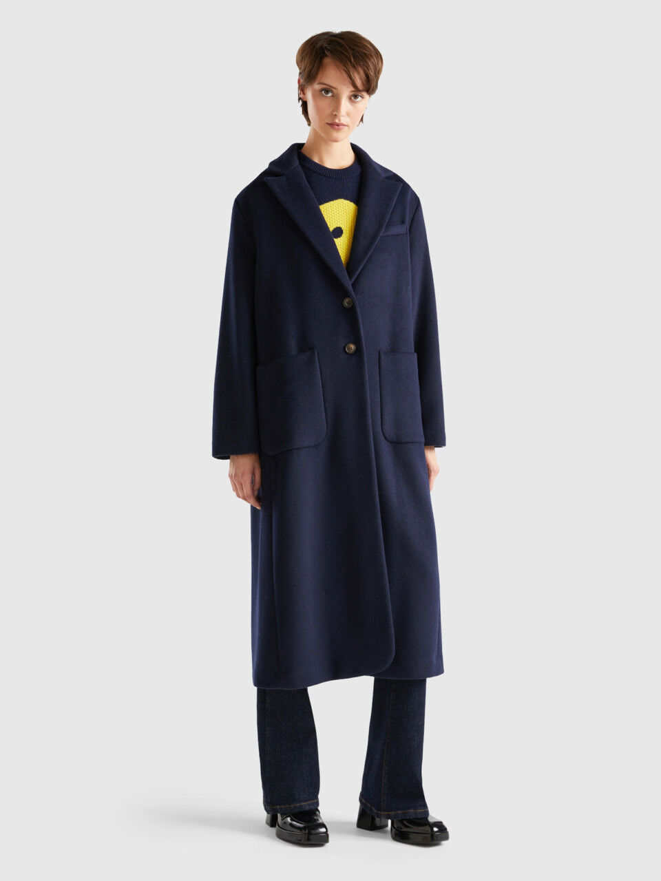 Cappotti benetton donna new arrivals