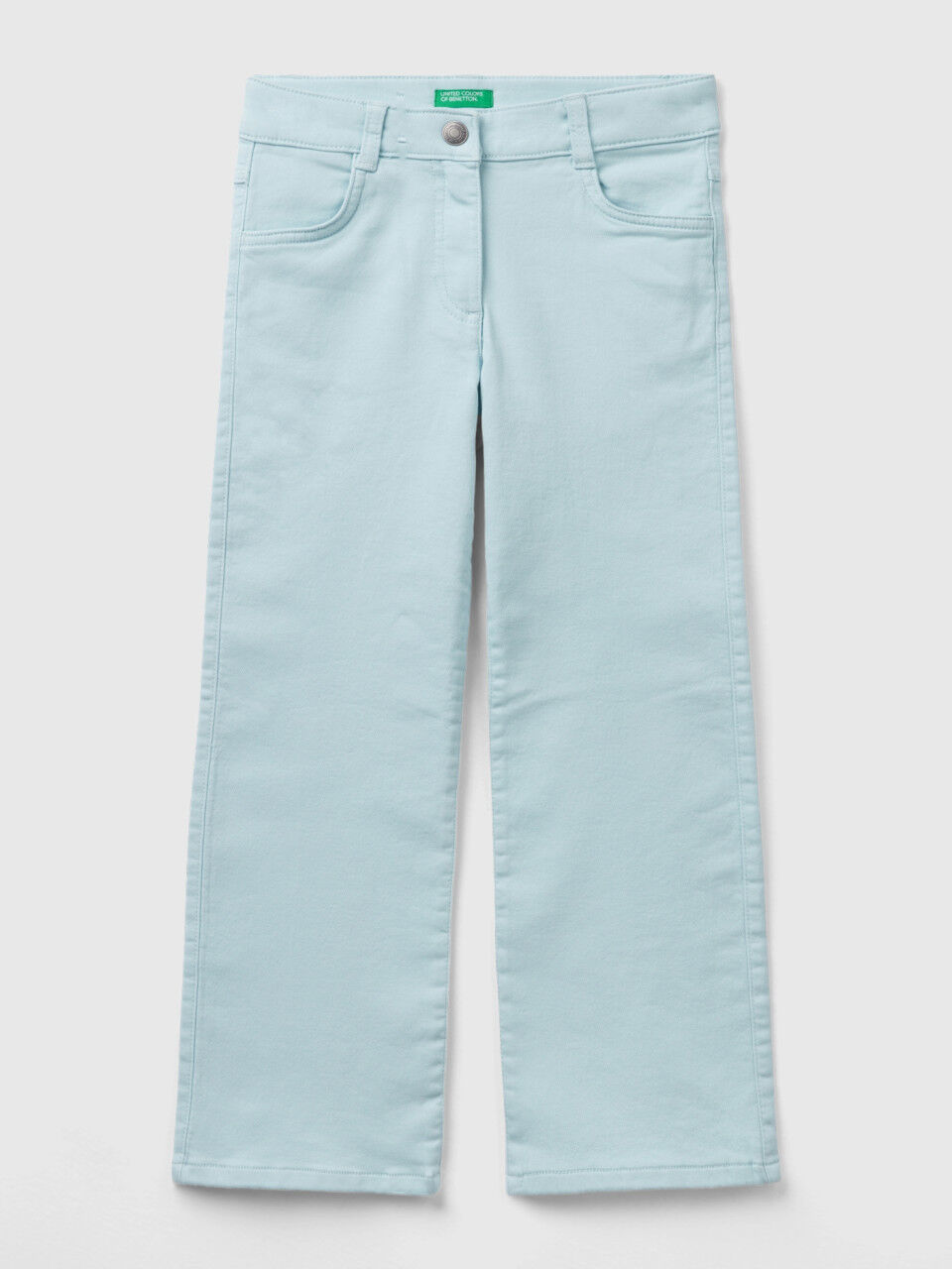 Pantaloni larghi bambina benetton sale