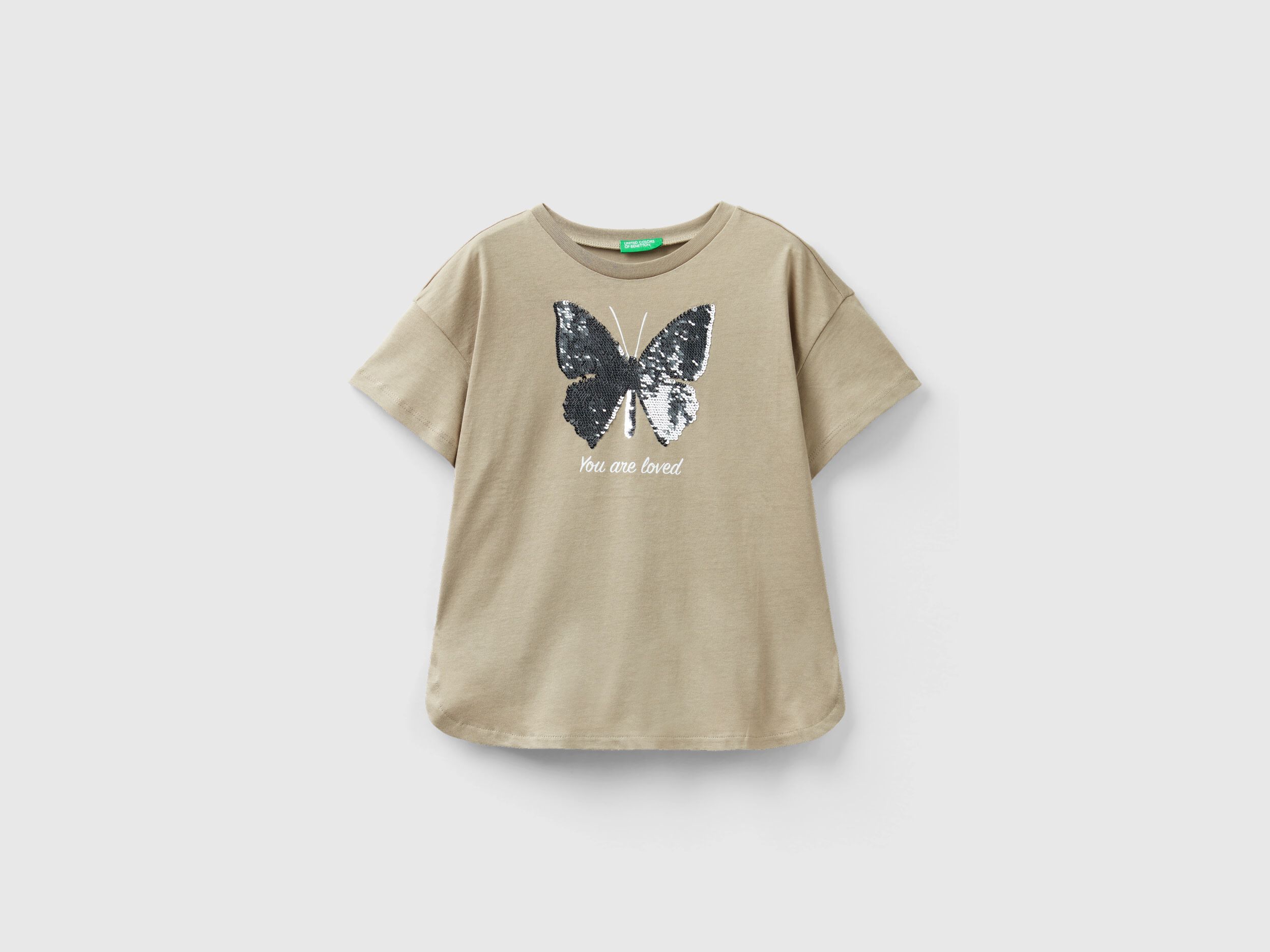 Maglietta con paillettes reversibili sales bambino