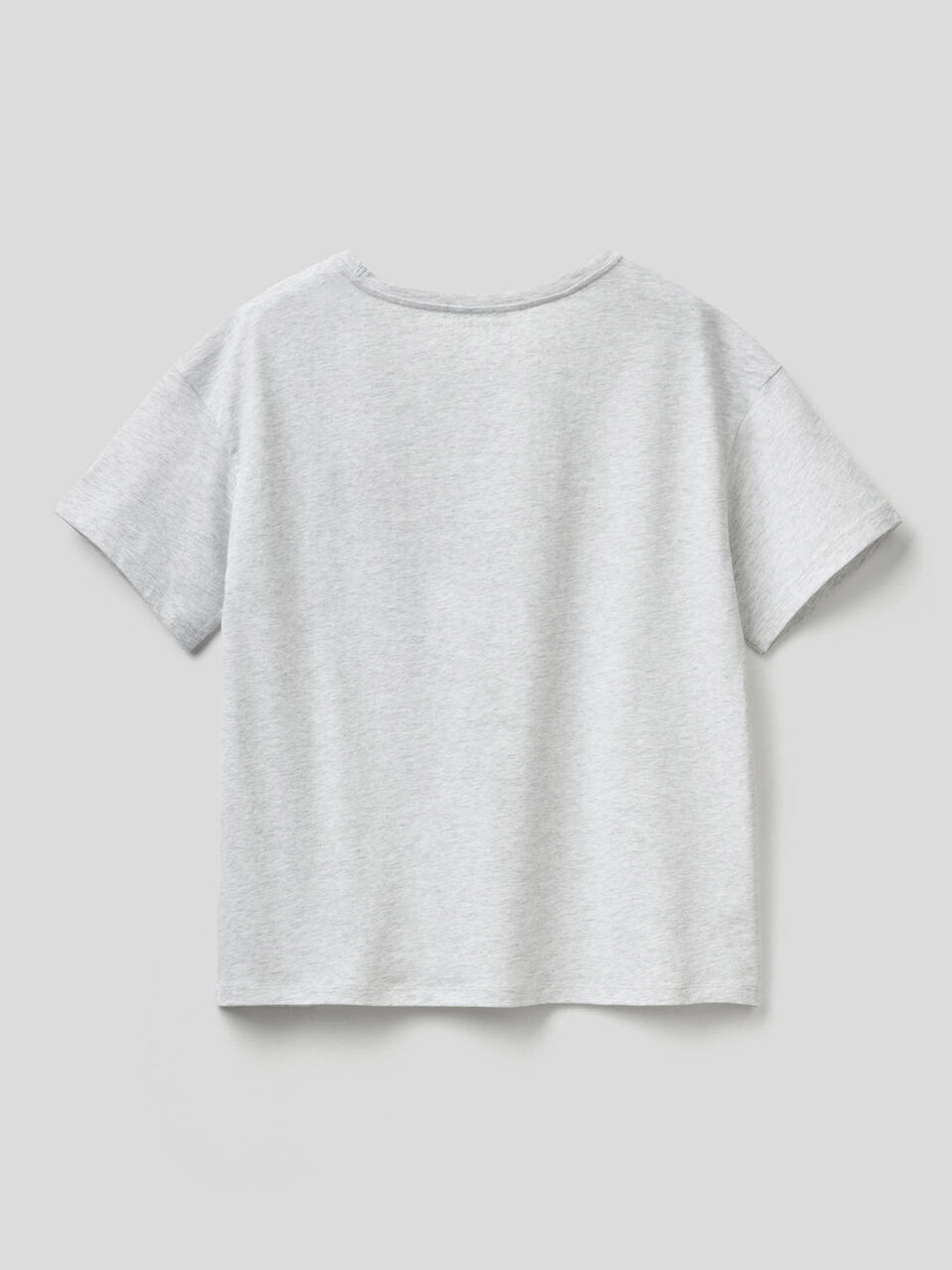 T-shirt en pur coton avec pochette image number 2