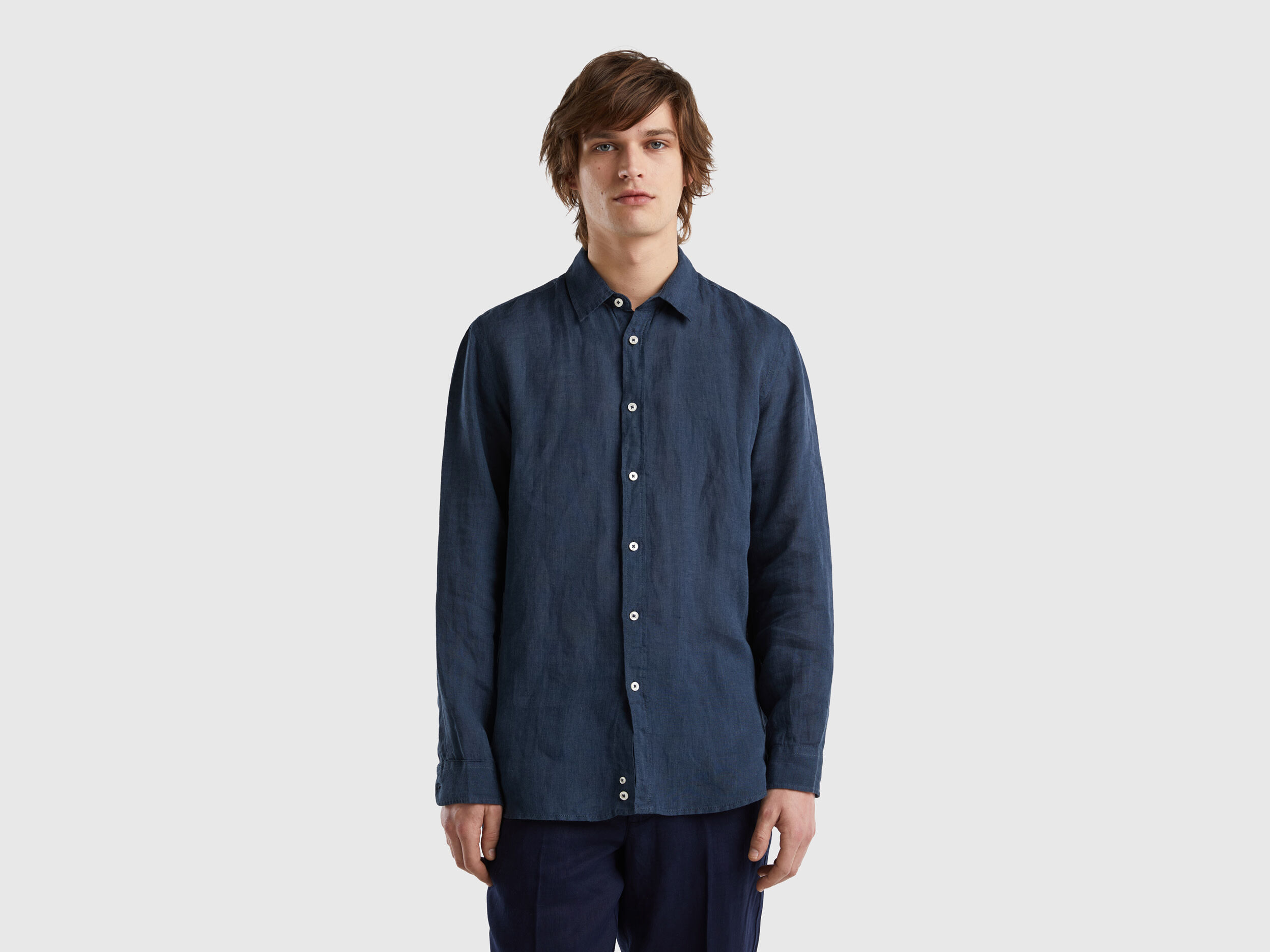 Camicia in puro lino