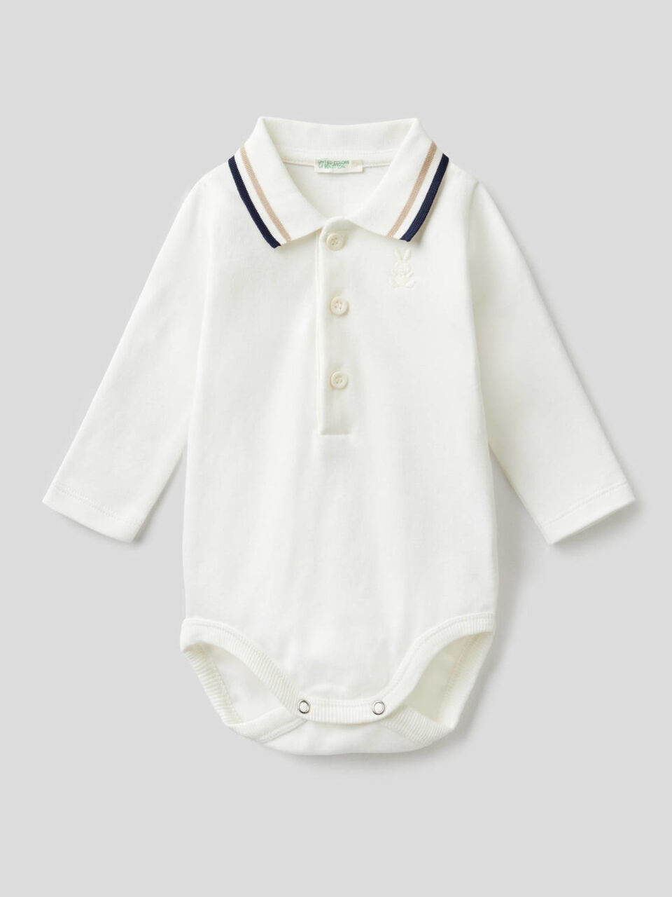Body polo en 100% coton image number 1