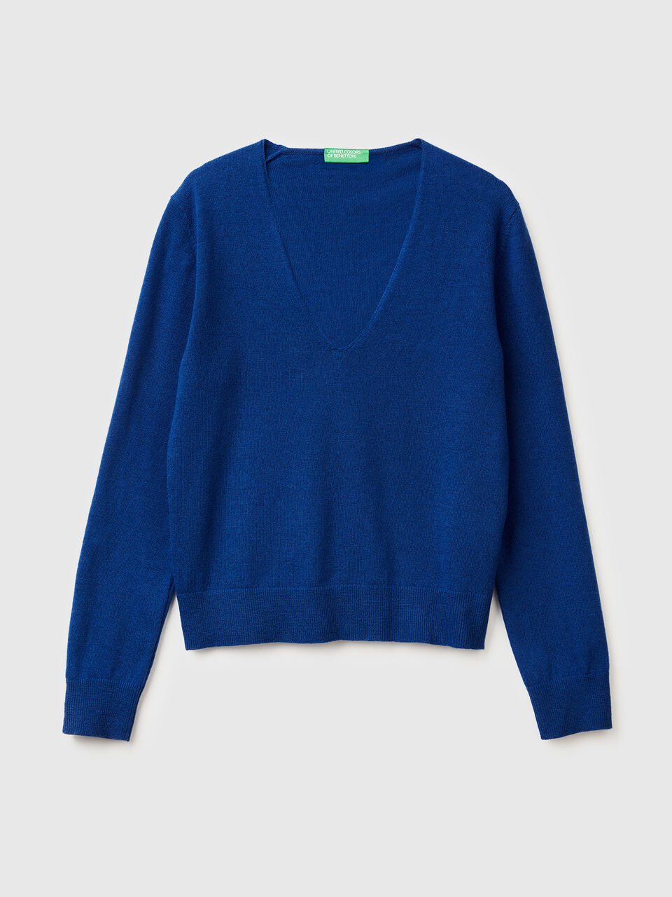 V NECK SWEATER L/S Femme image number 1