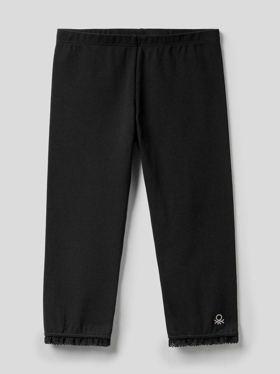 3/4-Leggings aus elastischer Baumwolle image number 1