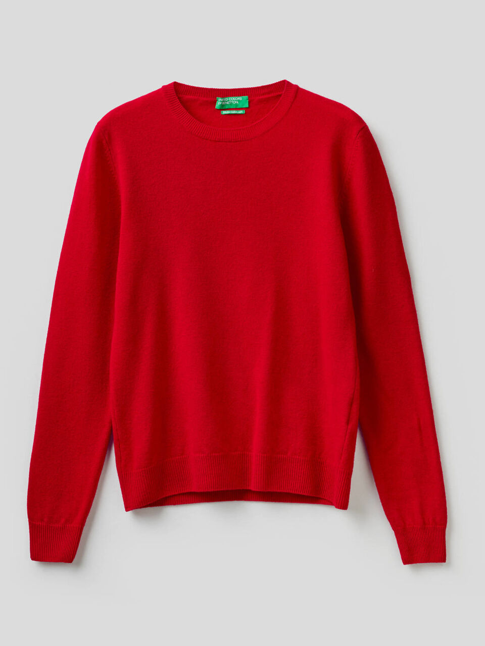 Pull col rond en pure laine vierge image number null