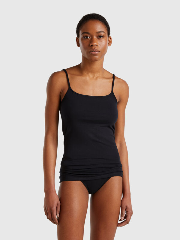 Débardeur en coton stretch Femme