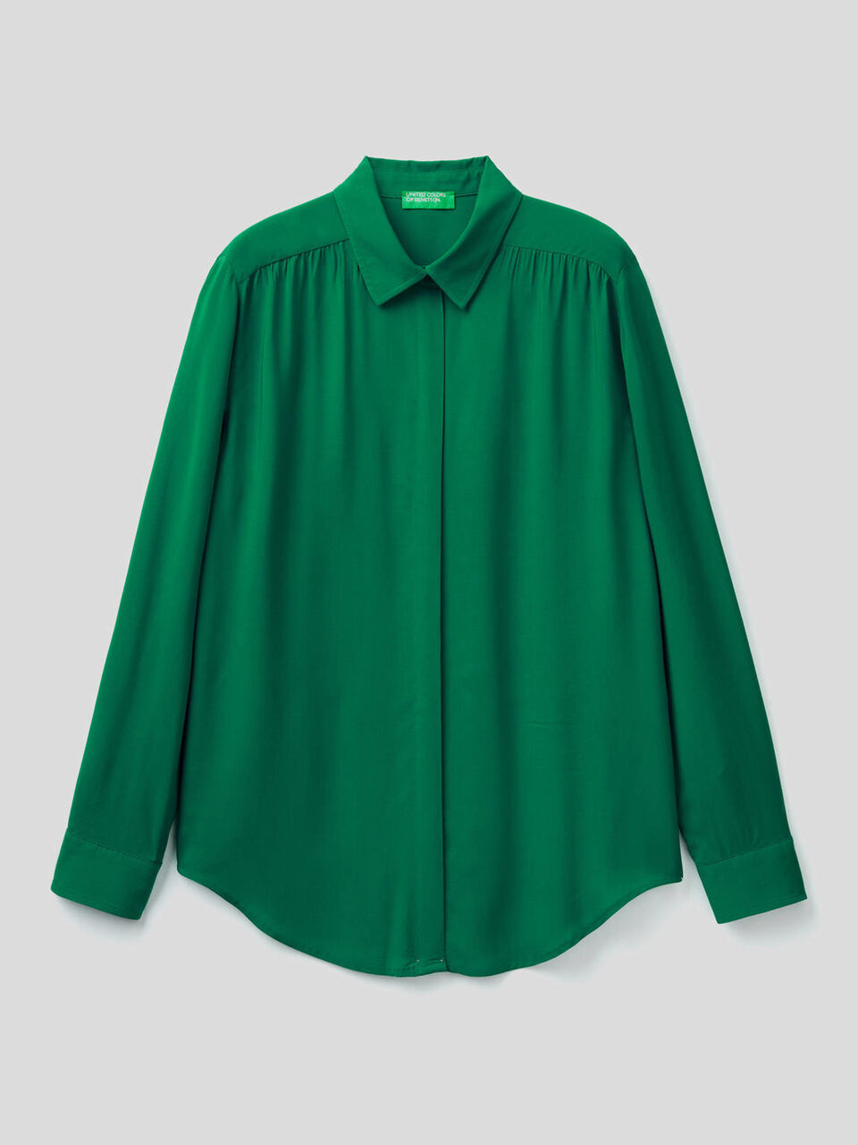 Chemise fluide avec fronces image number 1