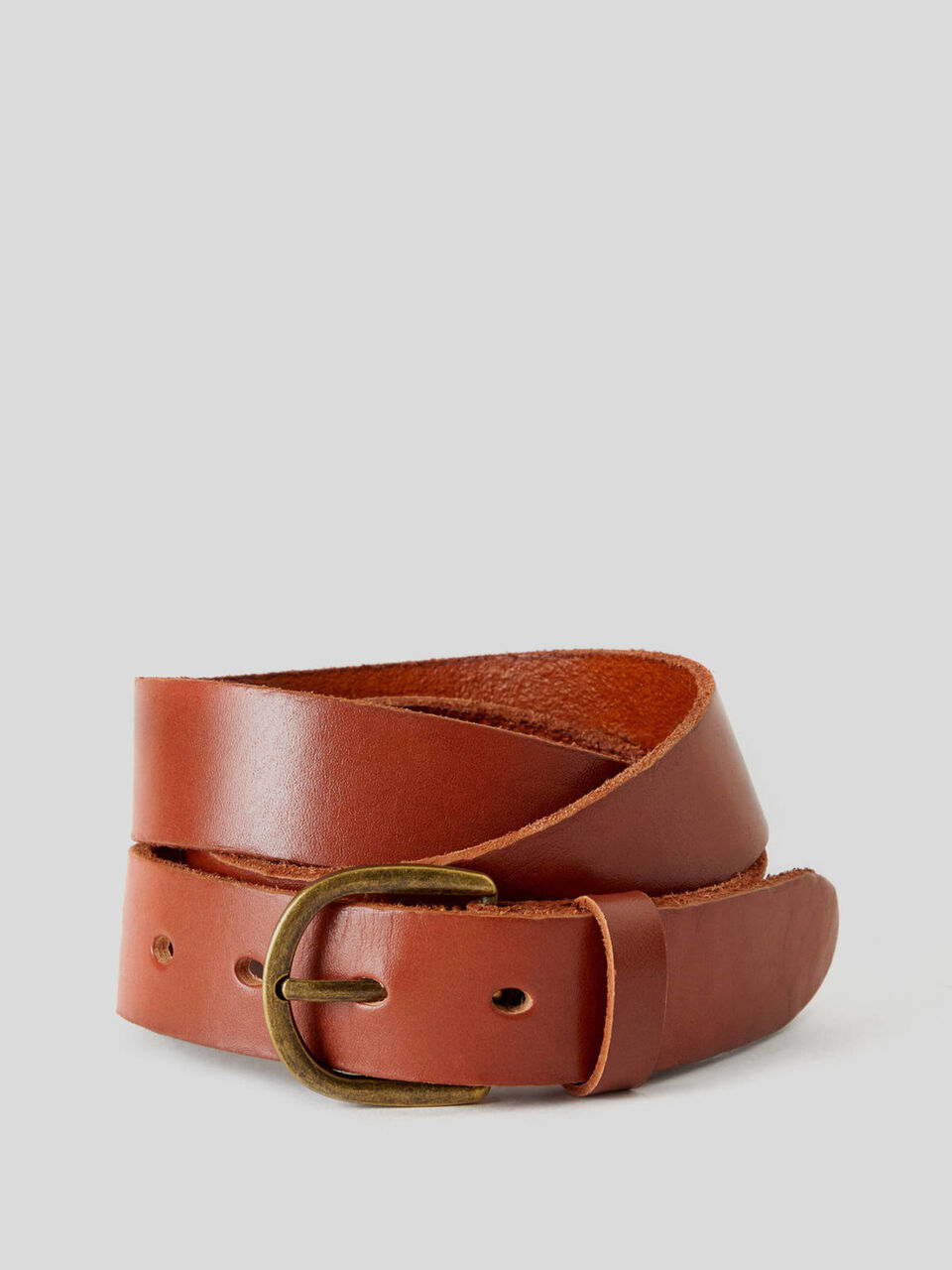 Genuine leather belt image number 1