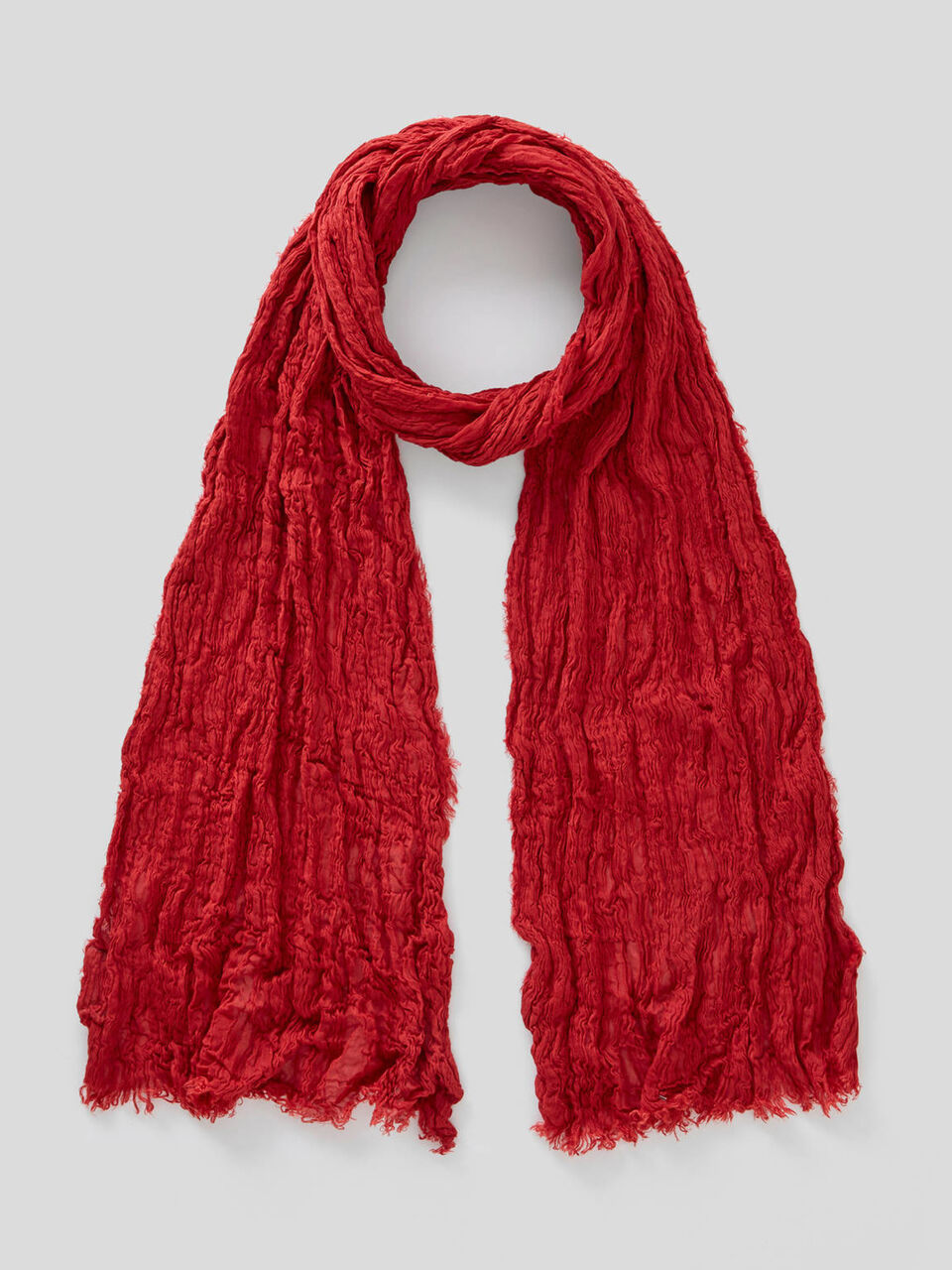 Schal mit Knitter-Effekt image number 1