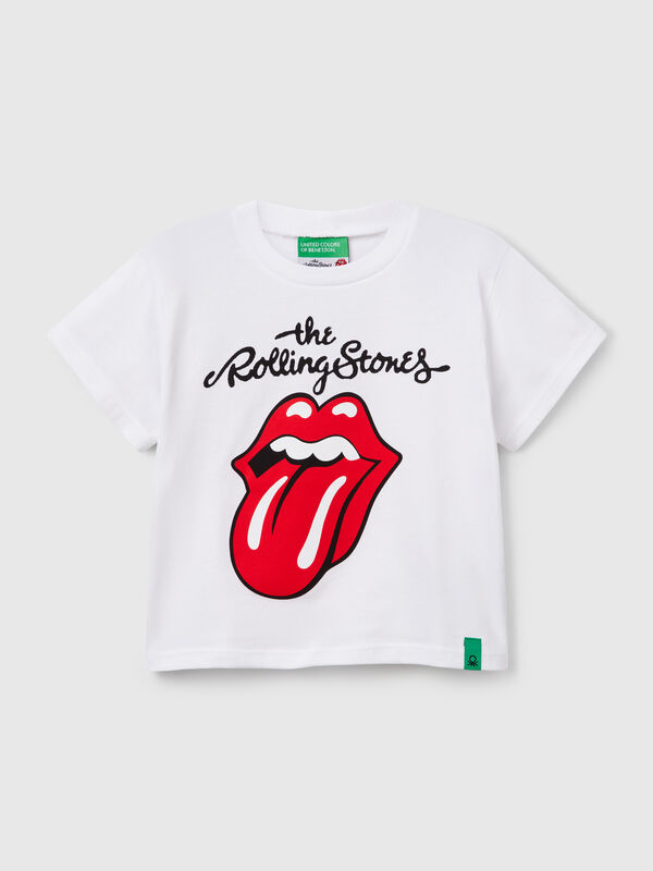 T-Shirt mit „The Rolling Stones“-Aufdruck Mädchen