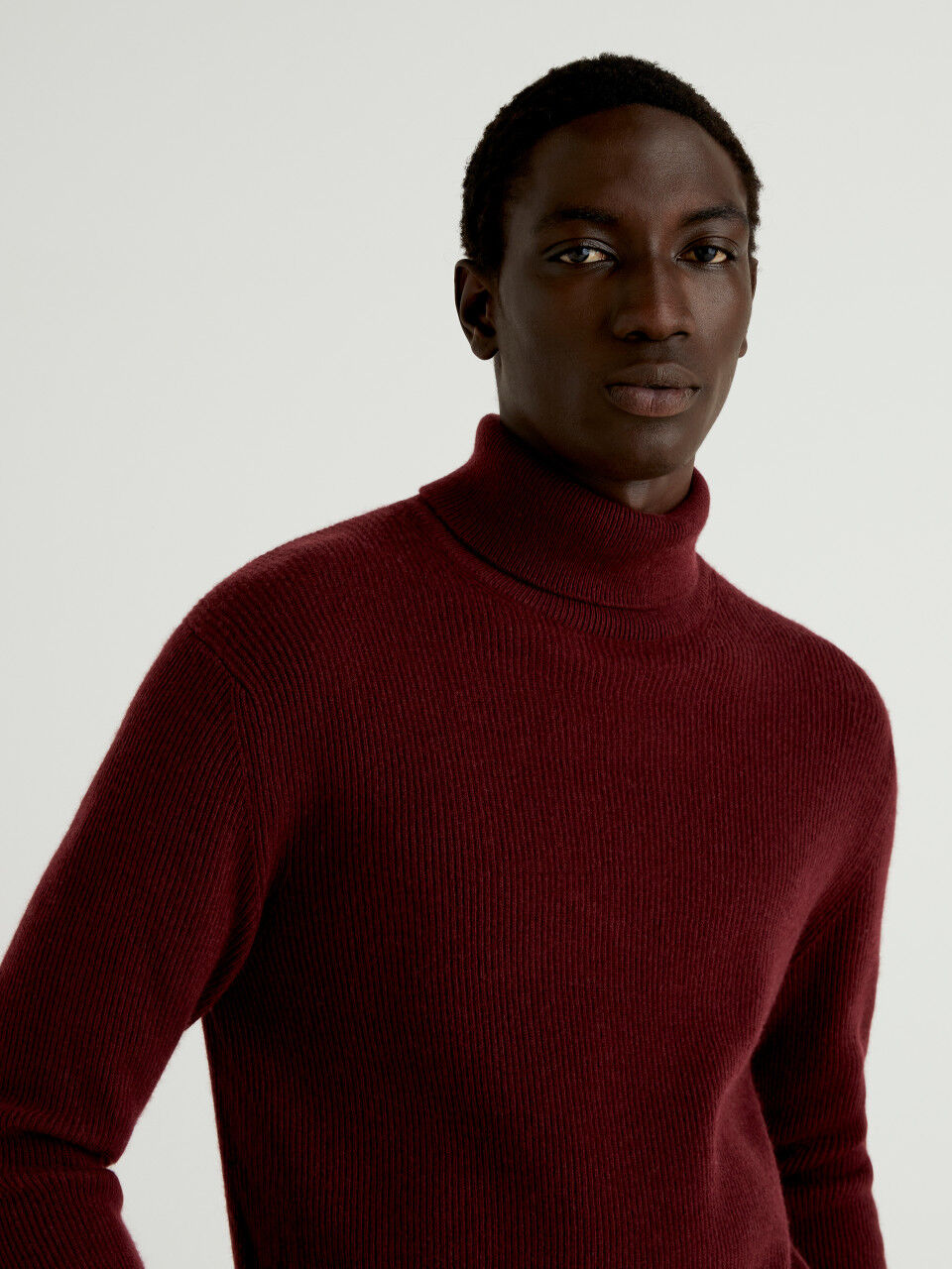 red turtle neck sweaters