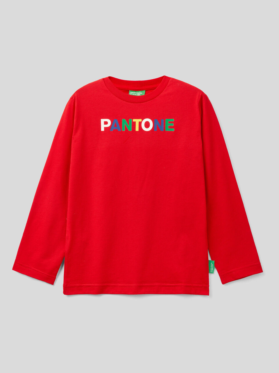 Shirt in Rot BenettonxPantone™
