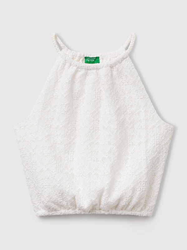 Top in pizzo Bambina