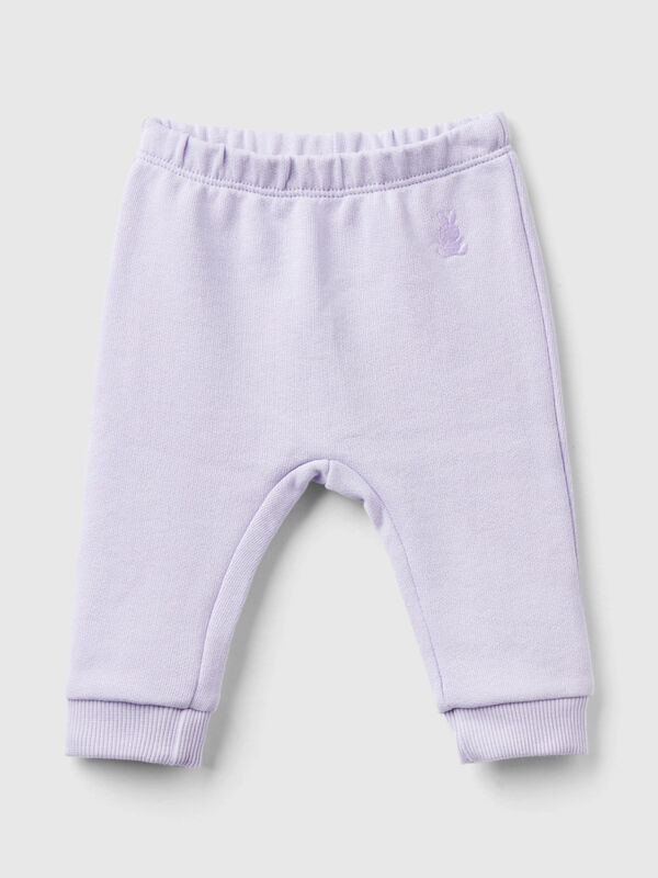 Pantaloni in felpa di cotone biologico Baby