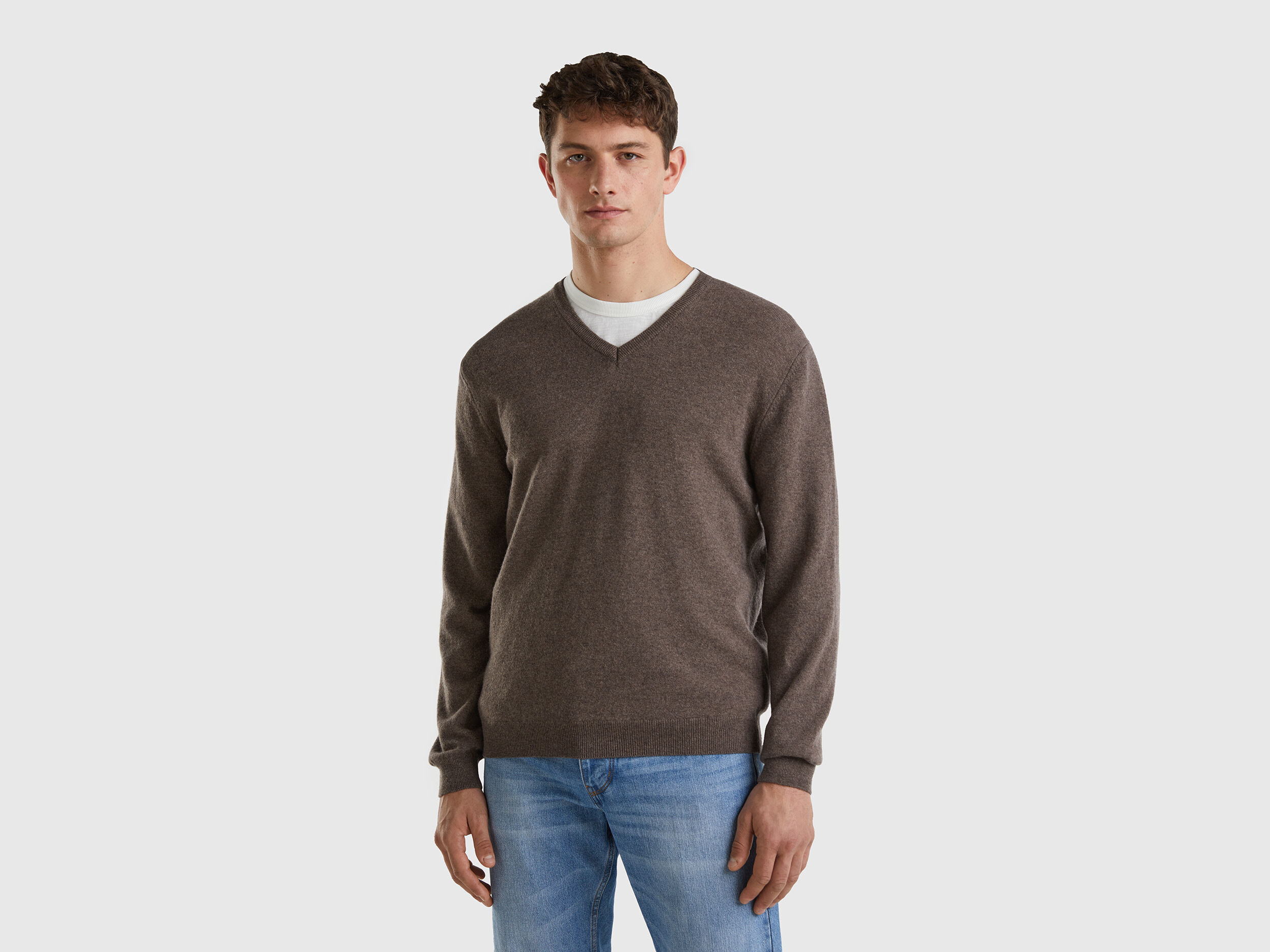 Pull best sale homme benetton