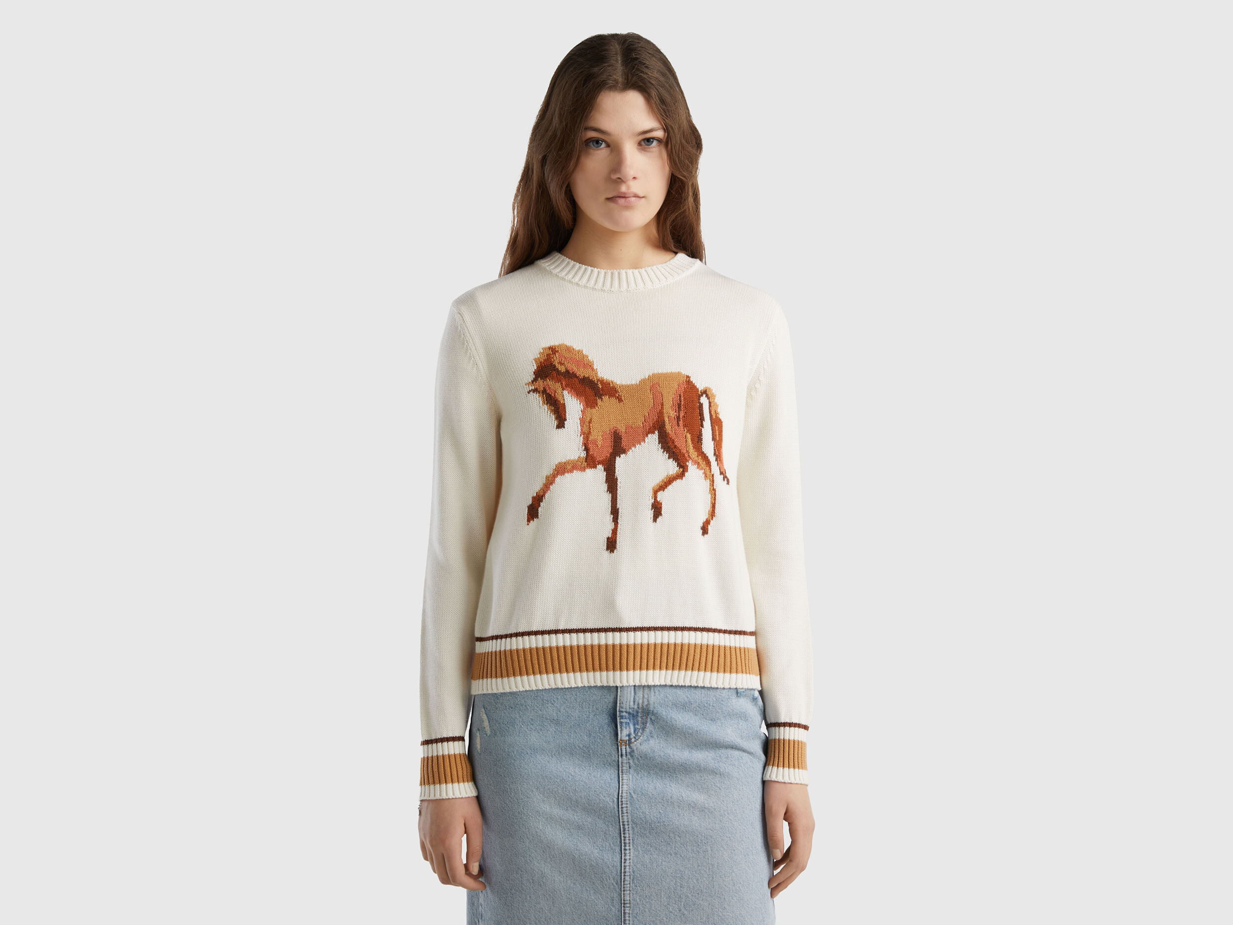Maglia cavallo hotsell benetton