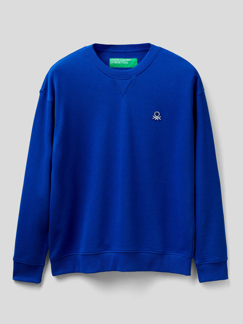 Sweat 100% coton avec logo appliqué image number 1