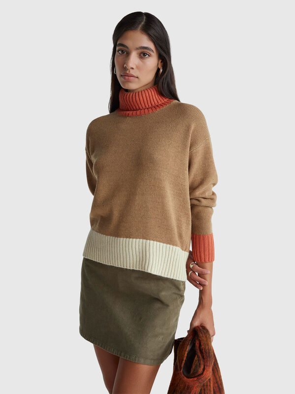Dolcevita color block Dolcevita color block Donna