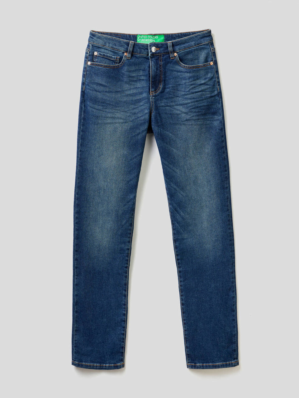 Jeans slim fit a gamba dritta image number 1