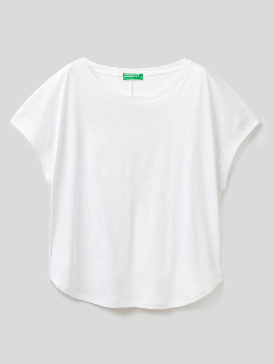 T-shirt 100% cotone con manica a kimono image number 1
