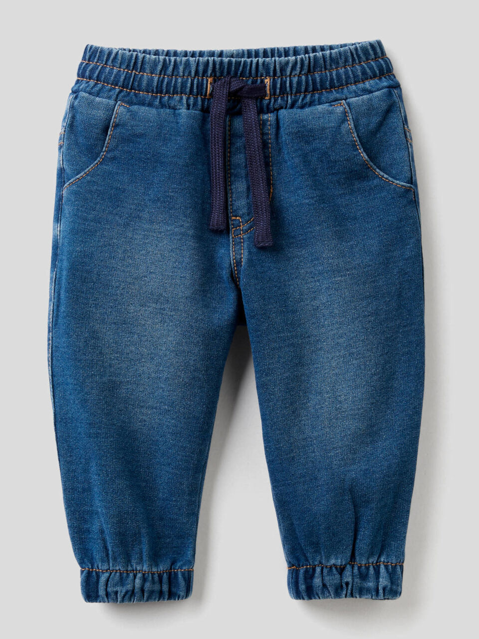 Denim look sweatpants image number 1