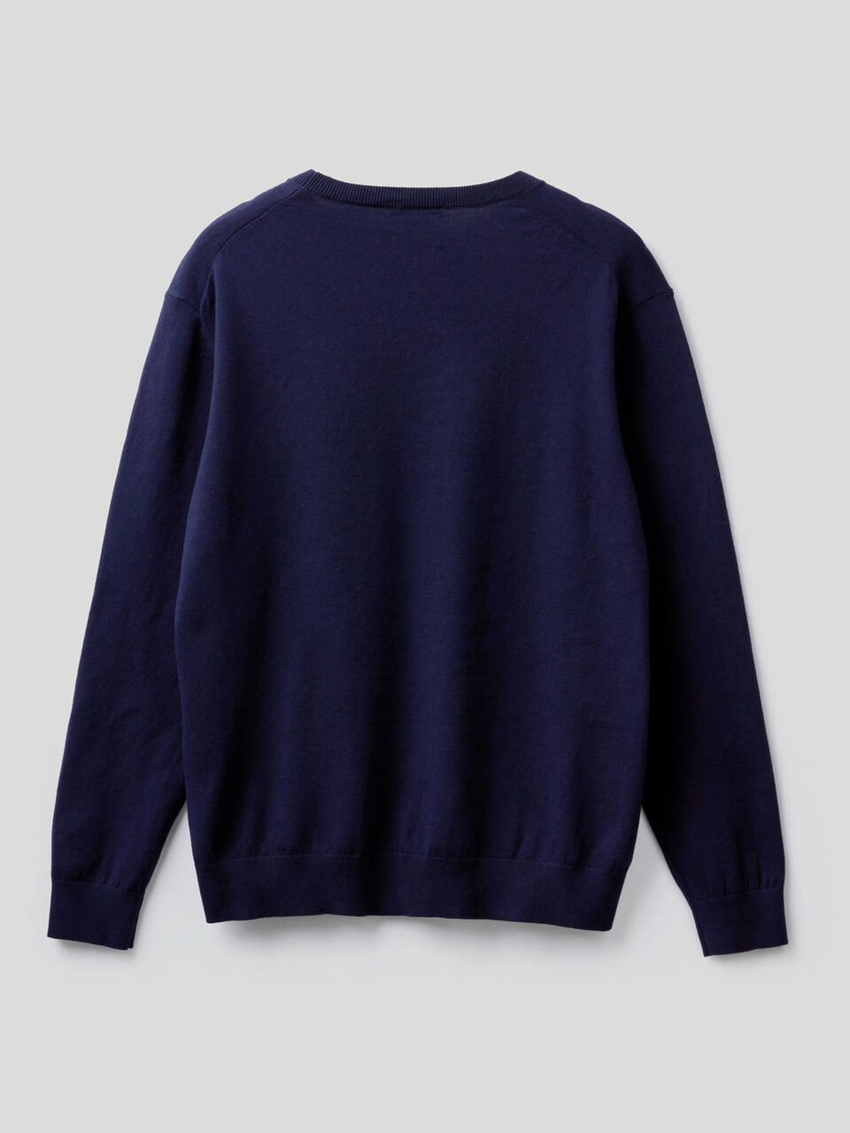 Maglia girocollo in misto cotone image number 2