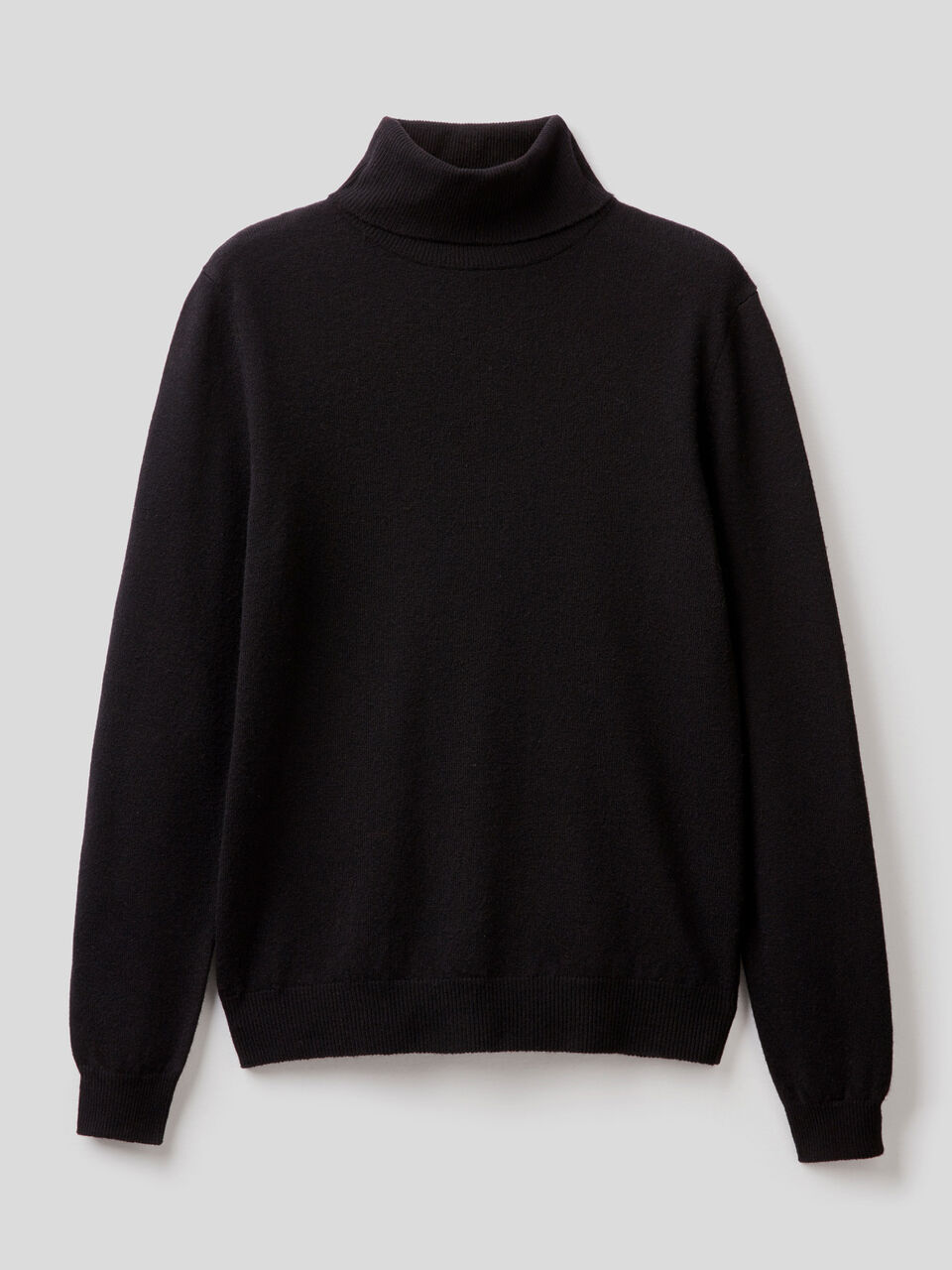 Pull chaud col roulé en pure laine vierge image number 1