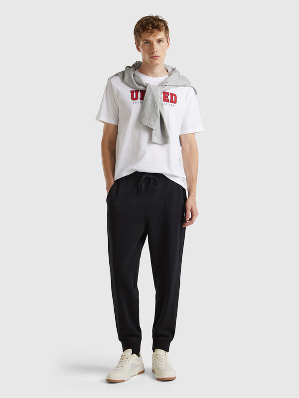 Joggers in felpa di cotone bio Uomo