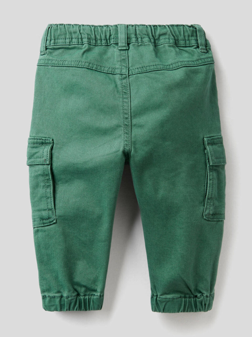 Pantaloni cargo in cotone stretch image number 2