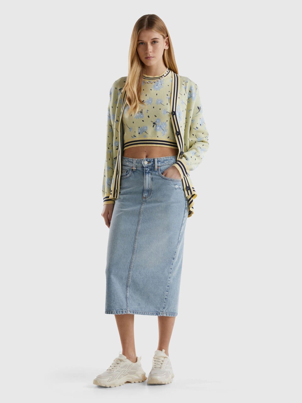 Jupe 2025 longue benetton