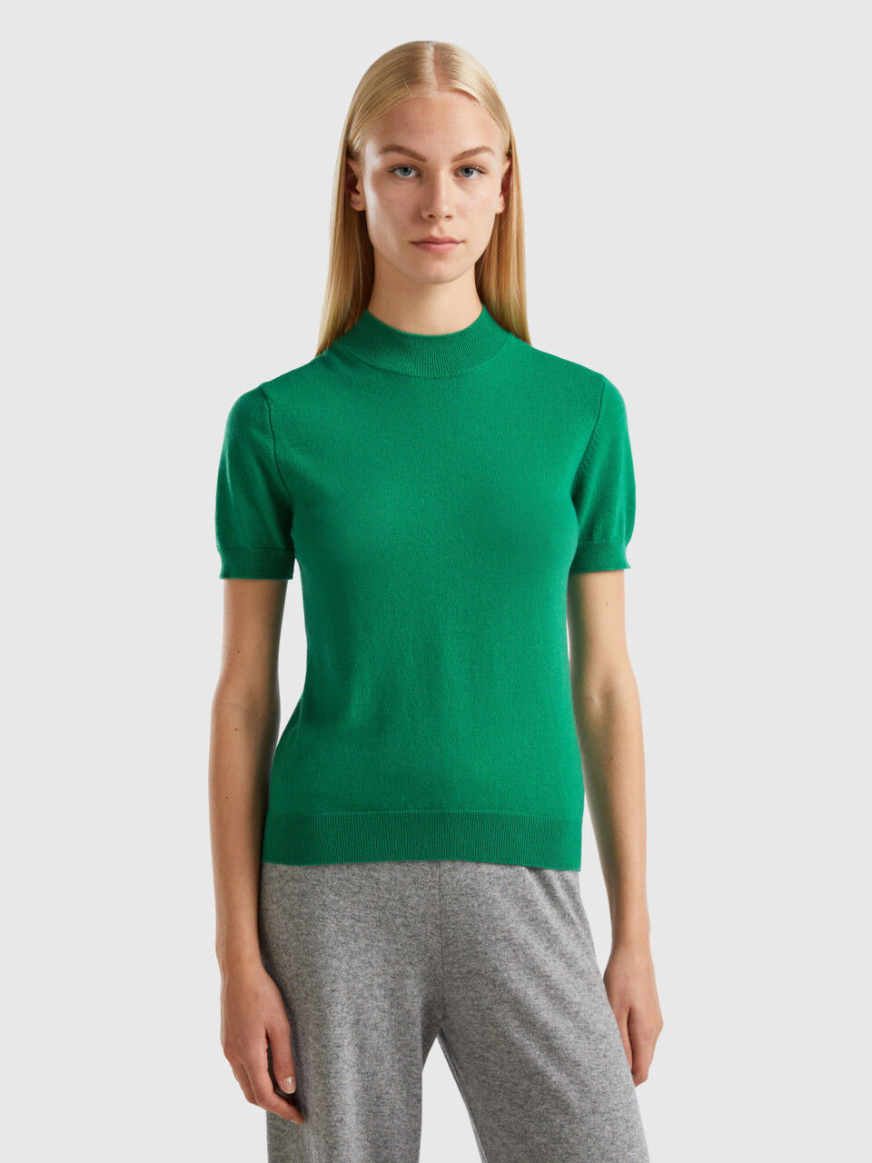 Benetton femme pull clearance