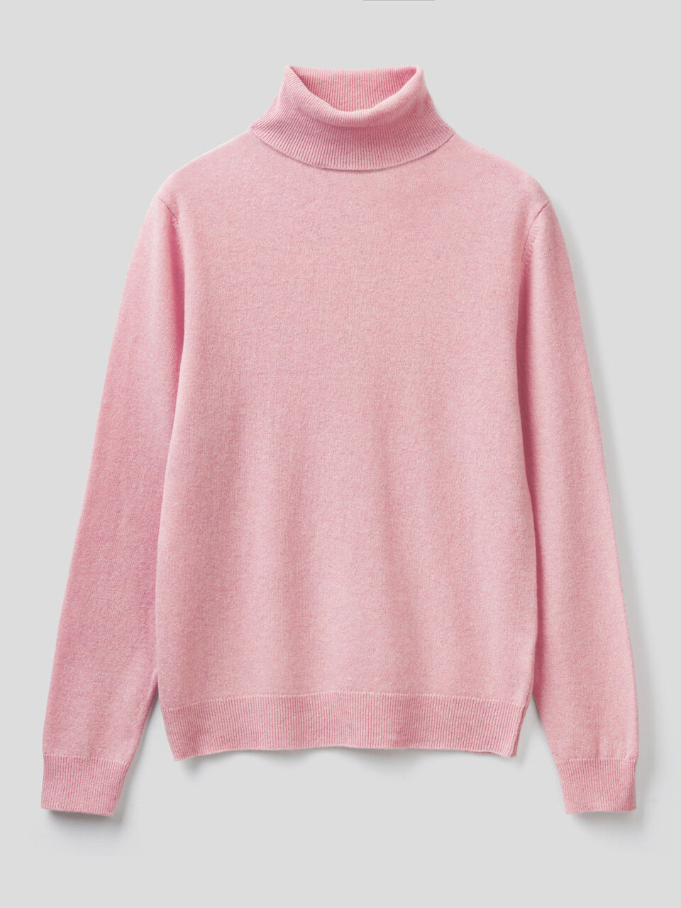 Pull chaud col roulé en pure laine vierge image number 1