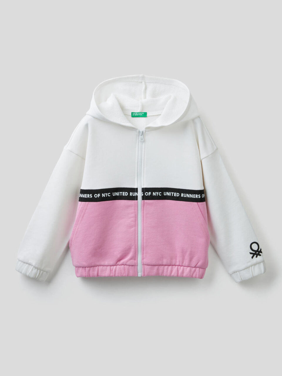 Sweatshirt mit Farbblöcken und Kapuze image number 1