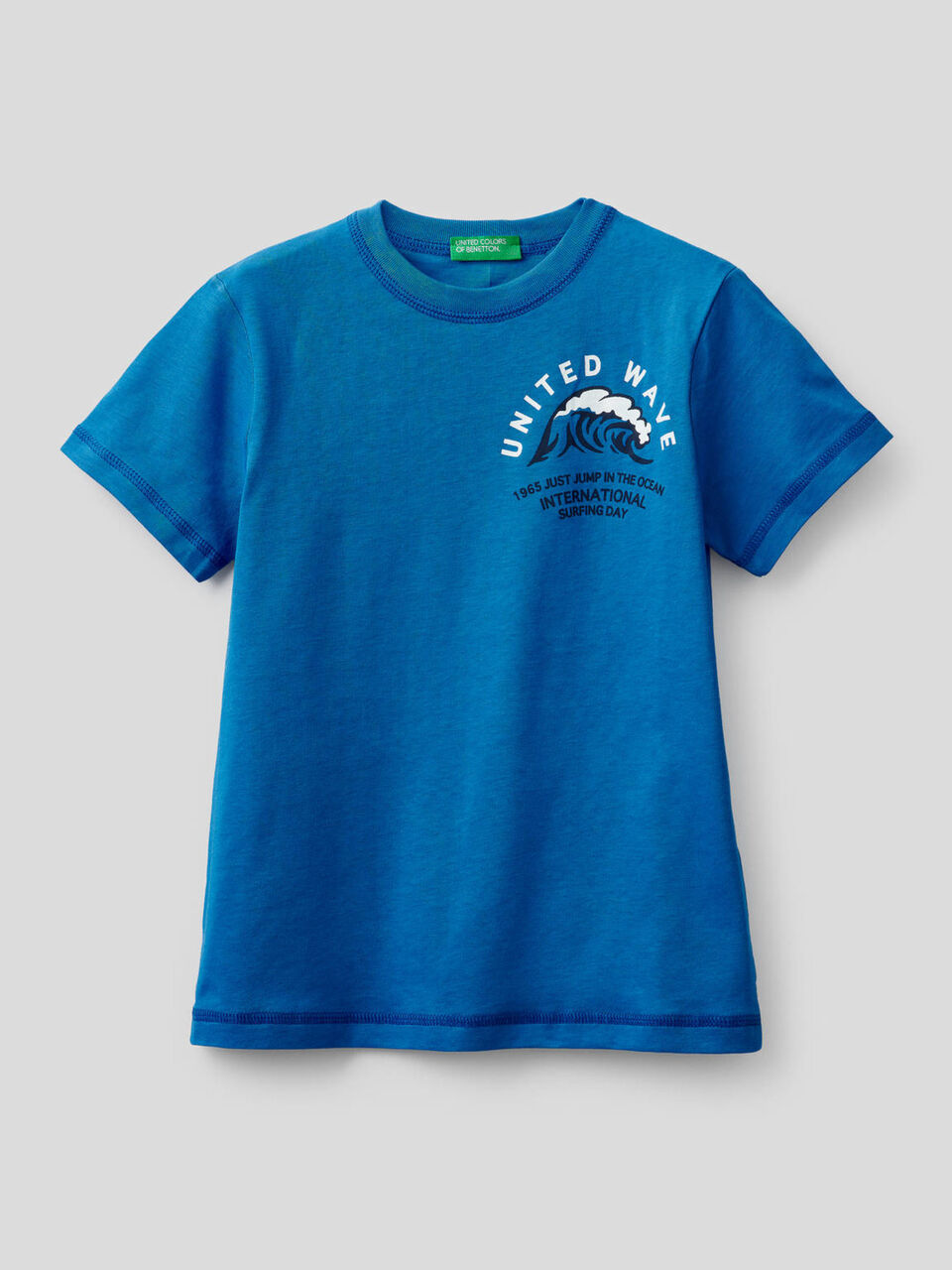 T-shirt 100% cotone con stampa image number 1