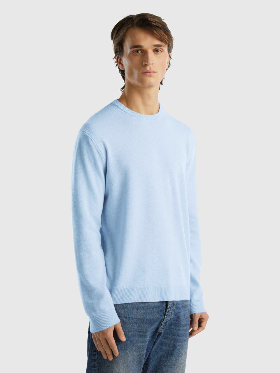 Pull bleu online clair homme