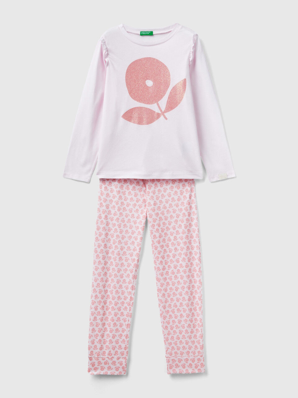 Benetton pigiami bambina new arrivals 2018