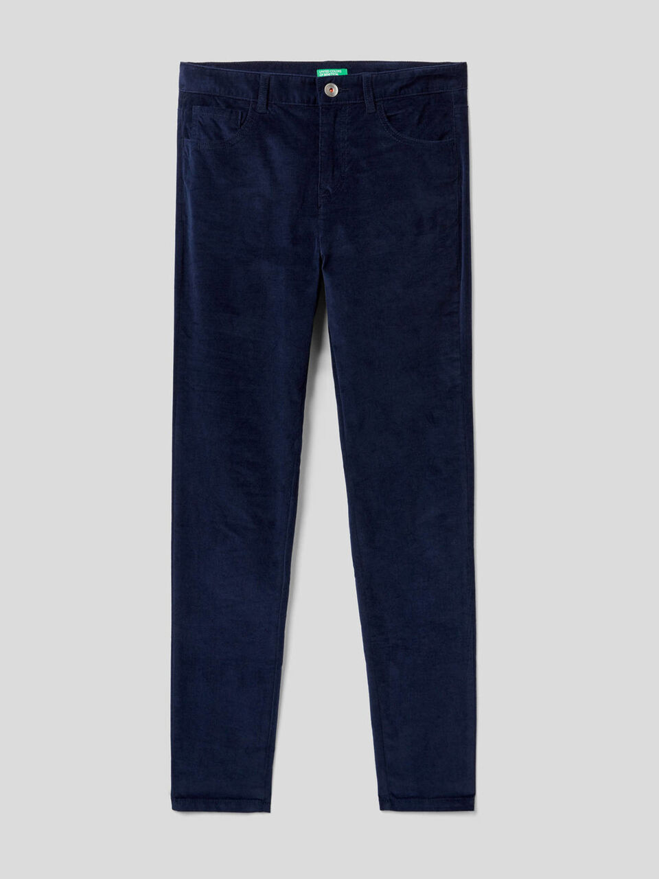 Pantalon cinq poches en velours image number 1