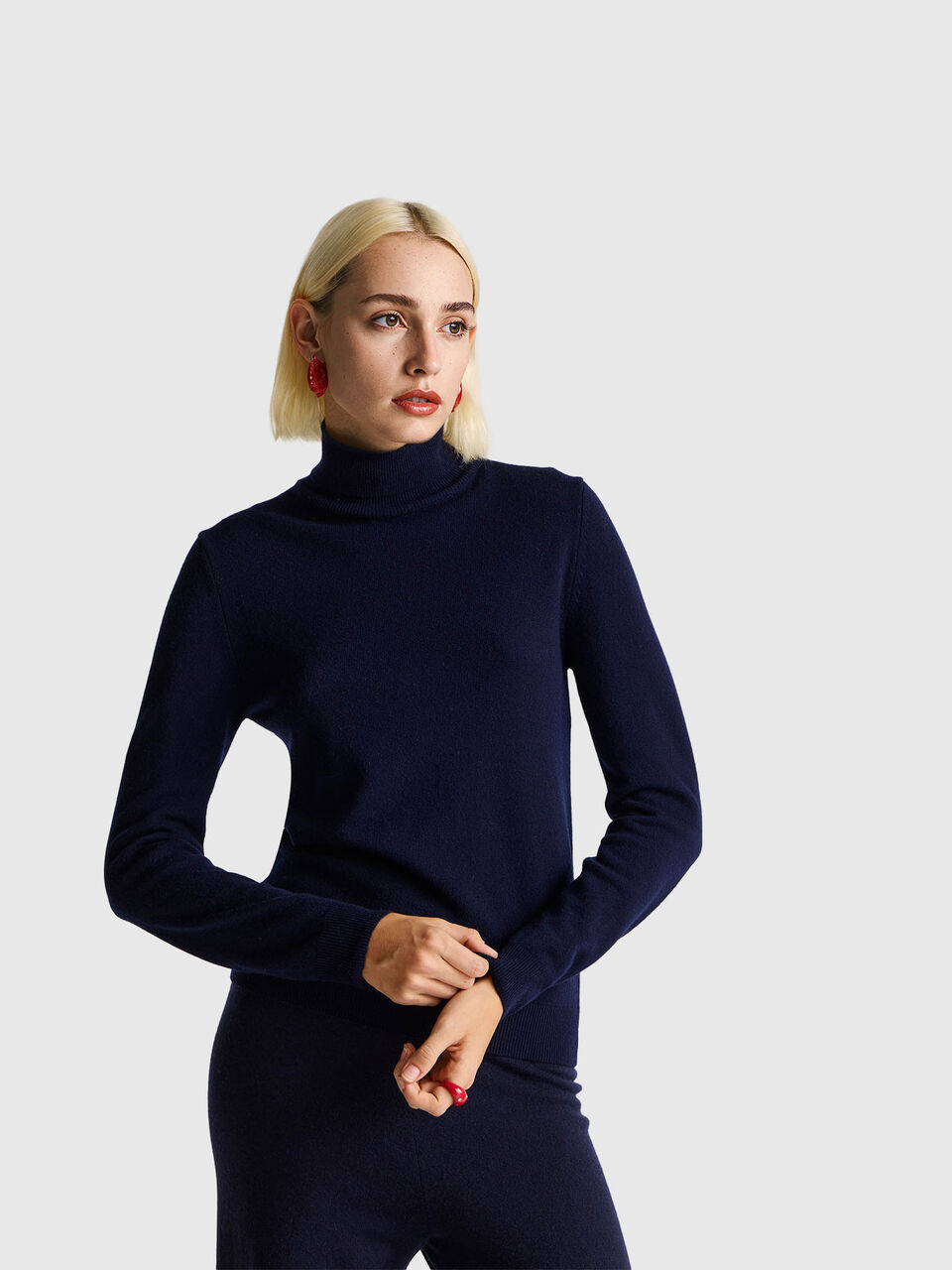 TURTLE NECK SWEATER Damen image number null