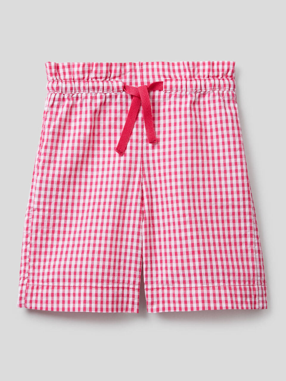 Bermuda aus 100% Baumwolle mit Vichy-Muster image number 1