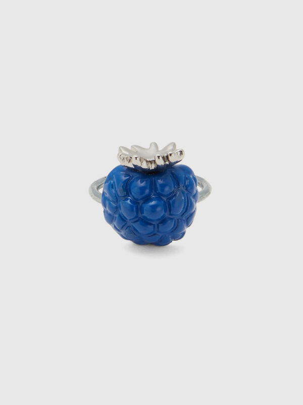 Ring with blue mulberry Women