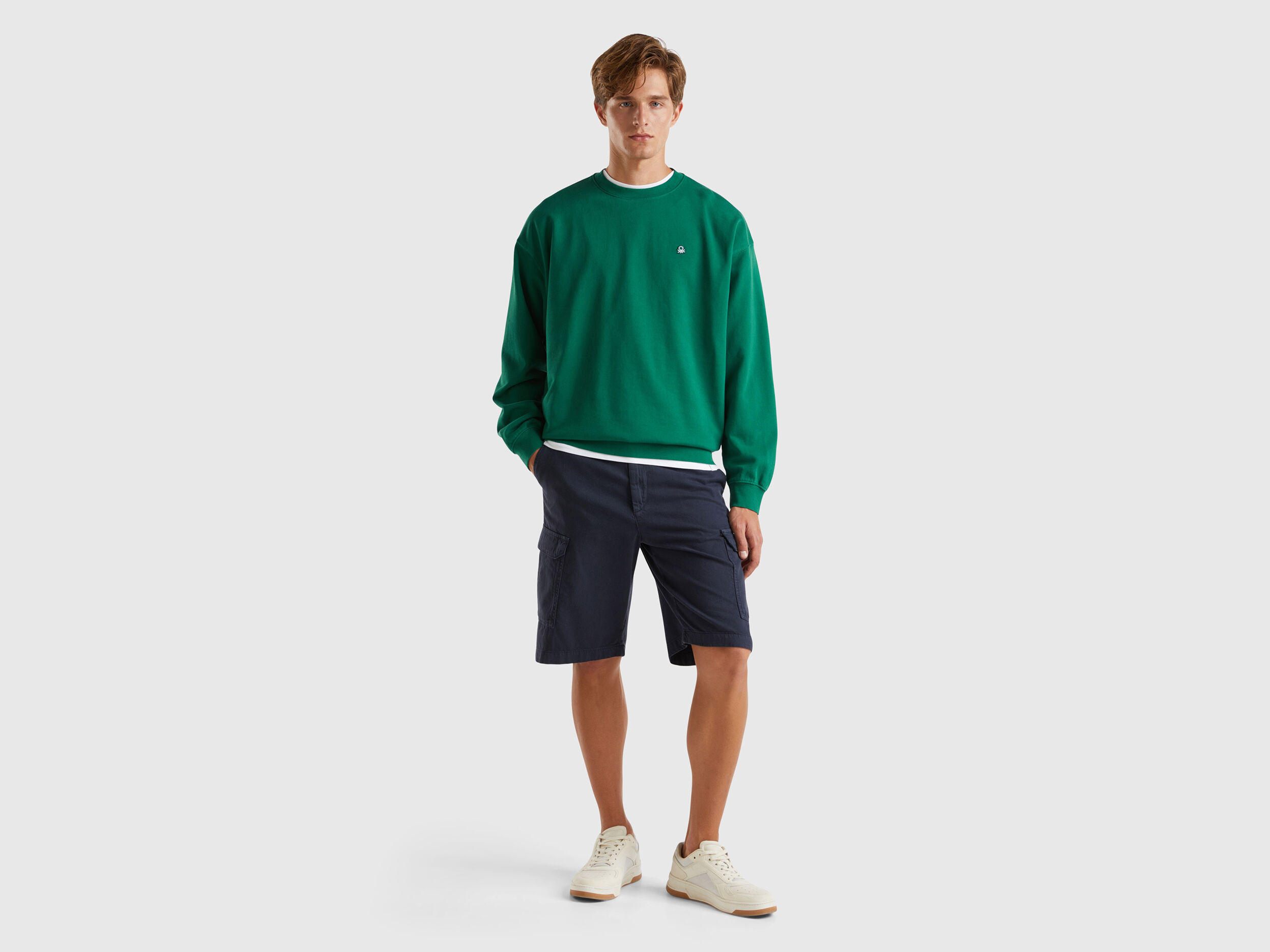 Pantaloni Corti Uomo e Bermuda Lino Felpa Denim o Cotone