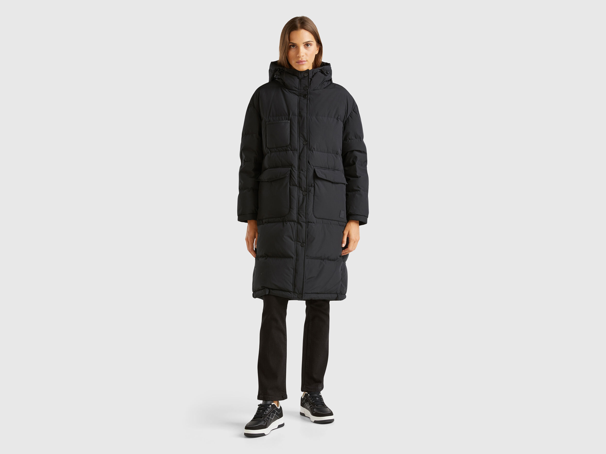 Benetton piumini lunghi shop