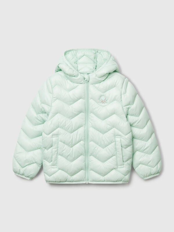 Veste matelassée avec capuche Filles
