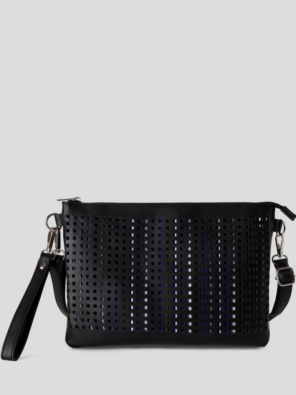 Perforated bag with removable clutch image number 1