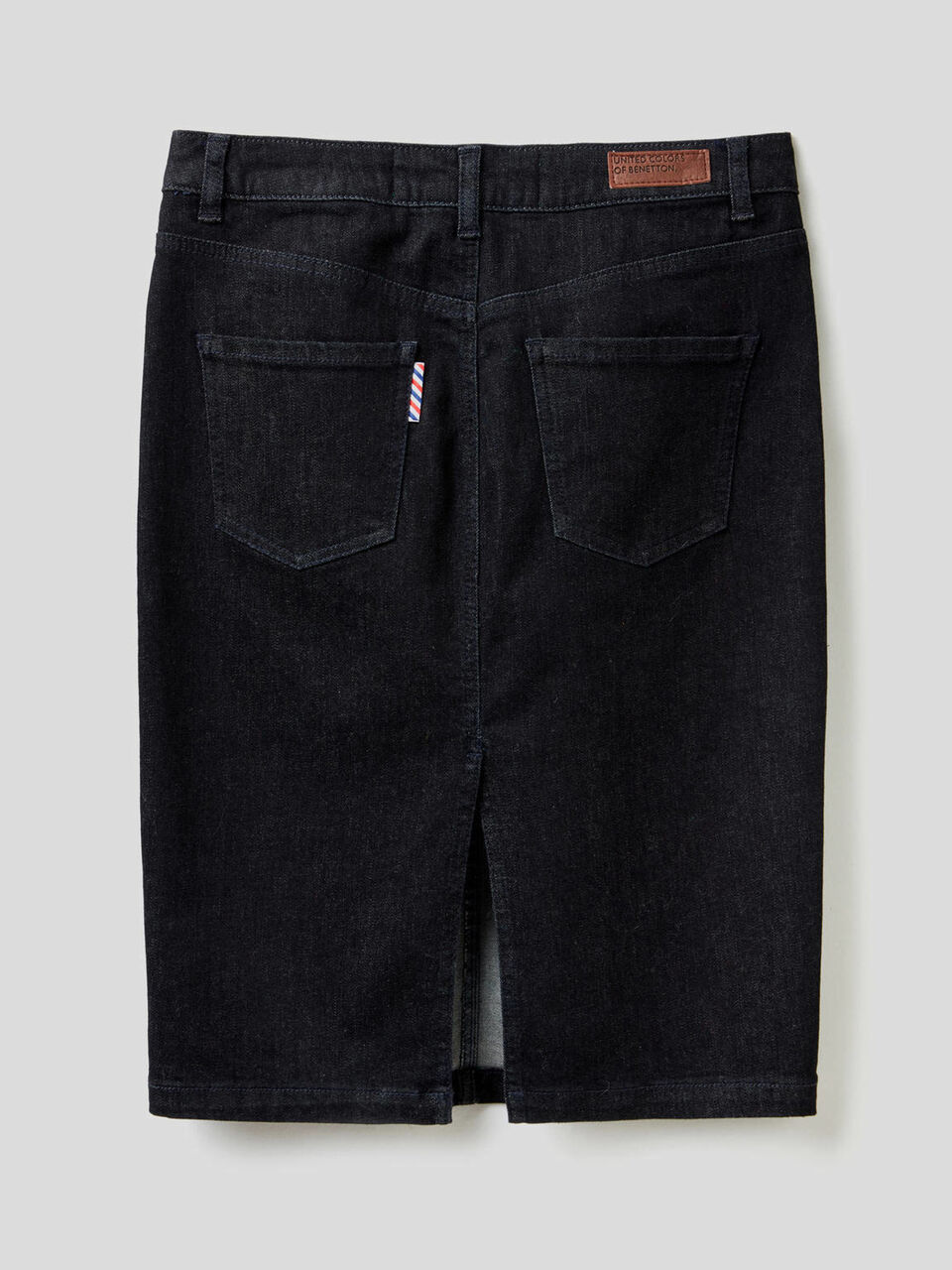 Tubino in jeans elasticizzato image number 2