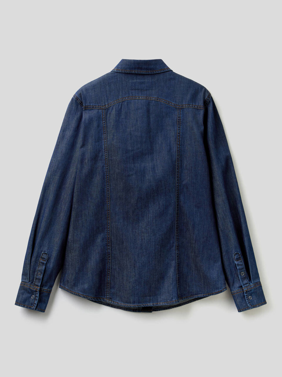 Jeansbluse im Western-Stil image number 2
